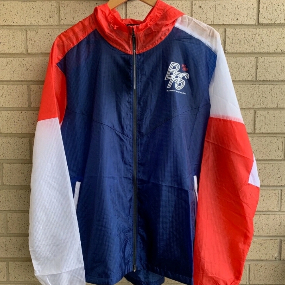 Nike Mens Blue Ribbon Sports Blue Running Track Jacket CJ4502-492 Size L